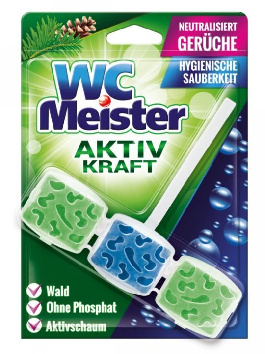Clovin Germany GmbH WC Meister záveska do WC lesné vôňa - 45 g